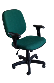 Poltrona Diretor giratória com braços T